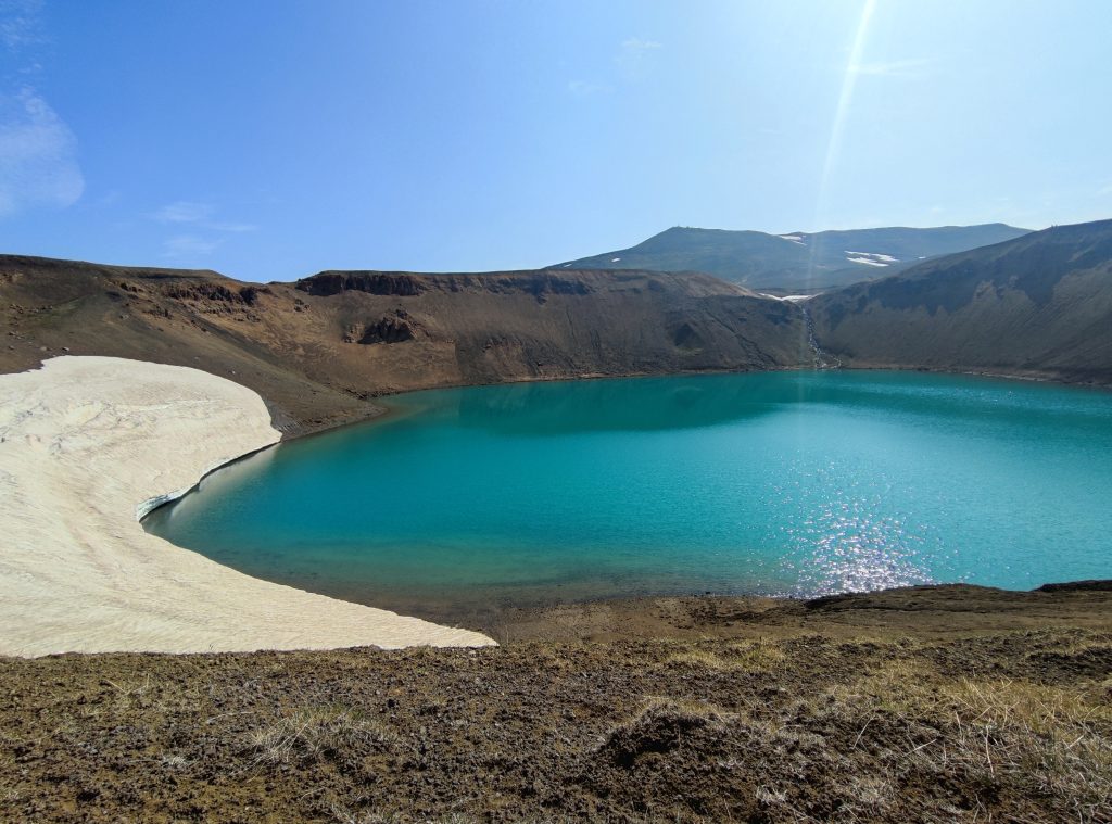 Krater Viti Islandia