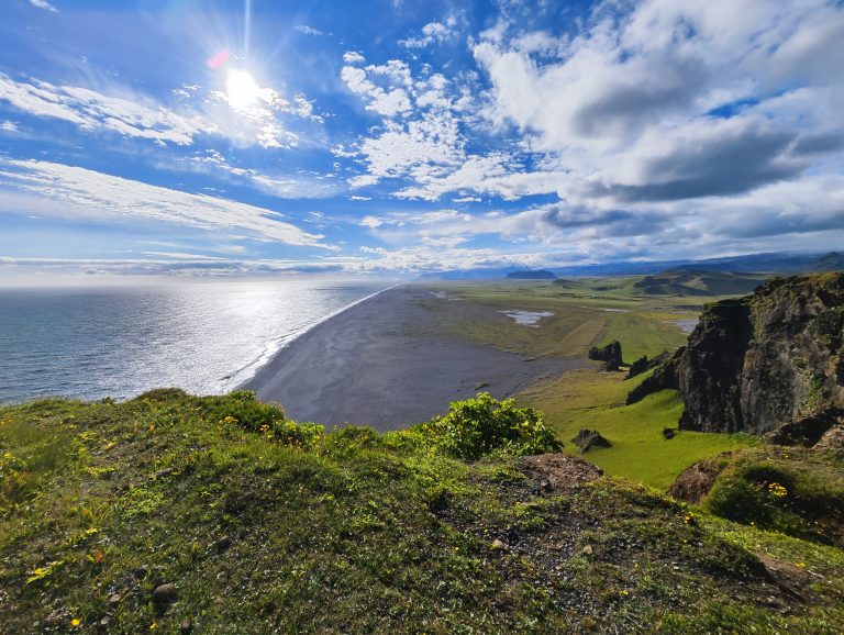 Półwysep Dyrholaey Islandia