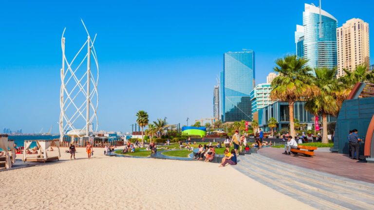 JBR Beach Dubaj