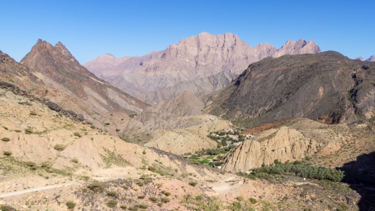 Offroad trasą Wadi Bani AWF​ Oman