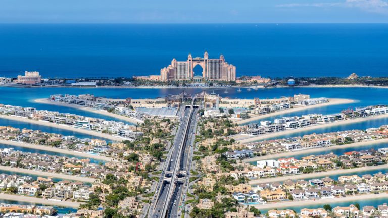 Palm Jumeirah i Atlantis The Palm​ Dubaj