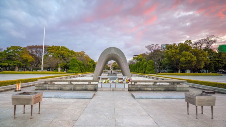 Park Pokoju​ Hiroszima Japonia