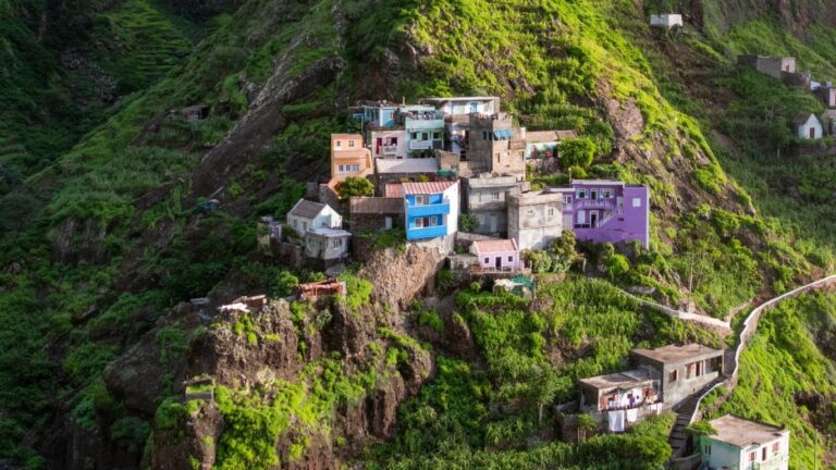 Wyspy Zielonego Przylądka Fontainhas Santo Antão